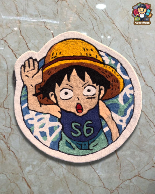 Luffy Pirate Anime Custom Rug