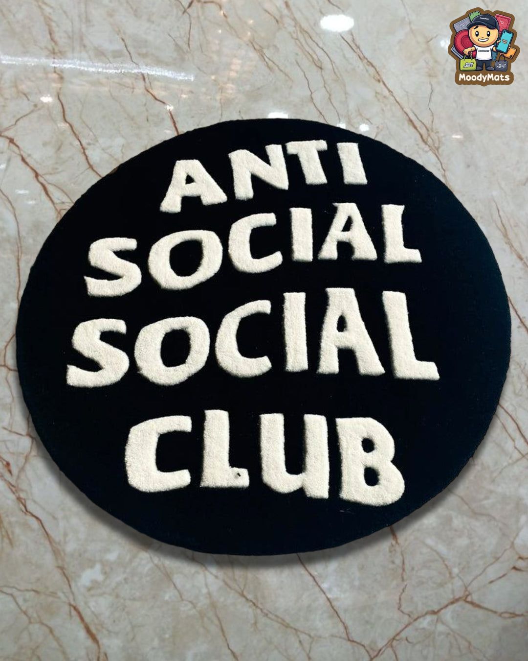 Anti Social Club Custom Rug