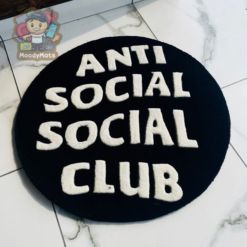 Anti Social Club Custom Rug