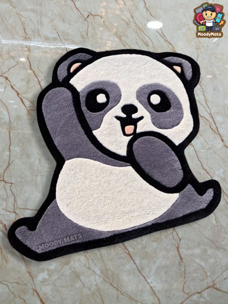 Joyful Panda Custom Rug