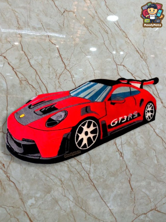 Porsche GT3 Custom Rug