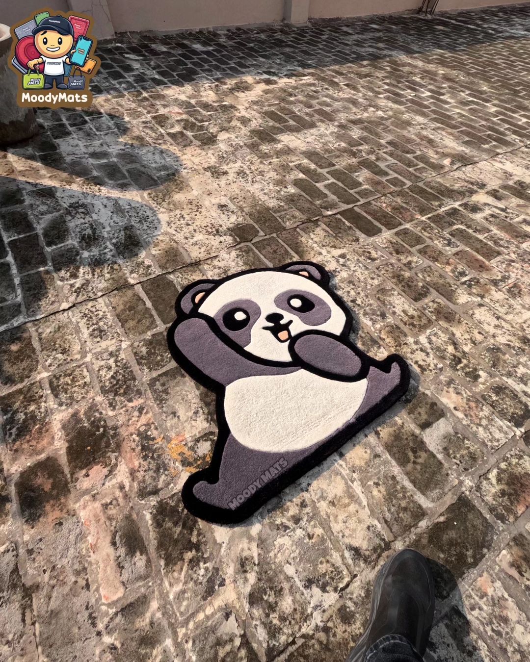 Joyful Panda Custom Rug