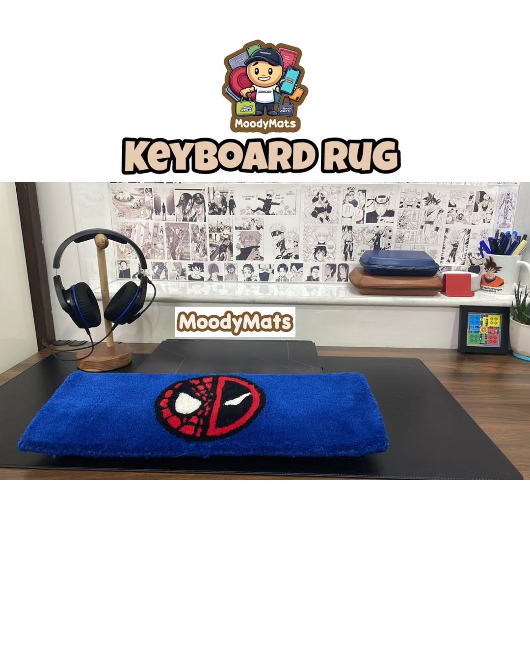 Spiderman Keyboard Rug