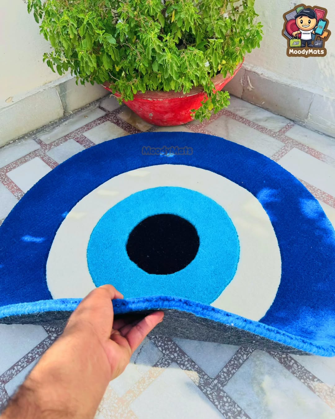 Evil Eye Custom Rug