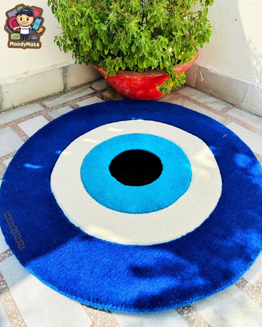 Evil Eye Custom Rug