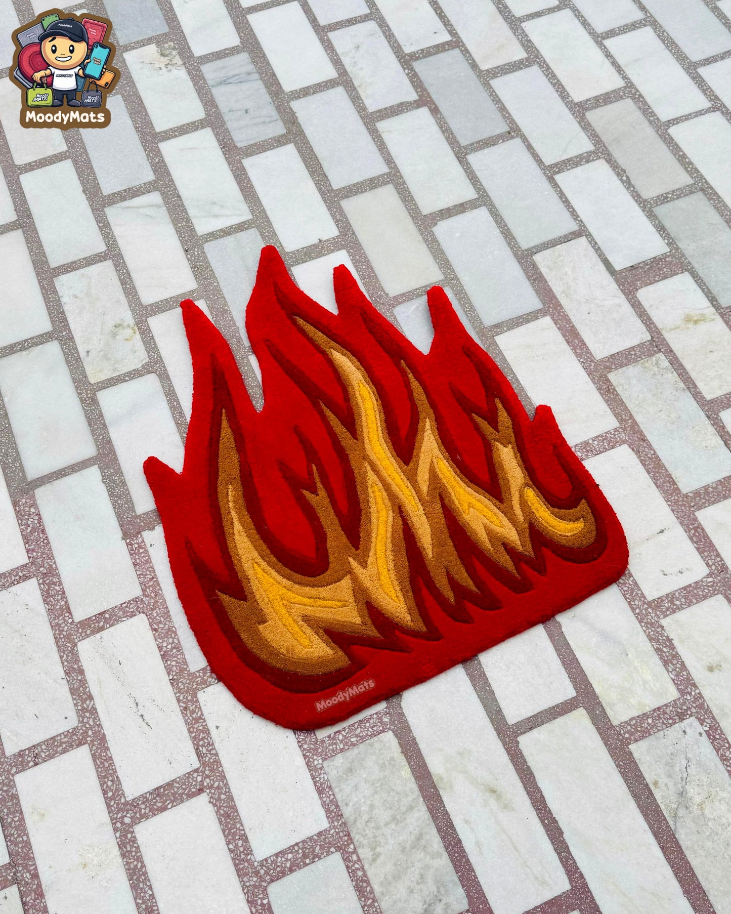 Fire Custom Rug