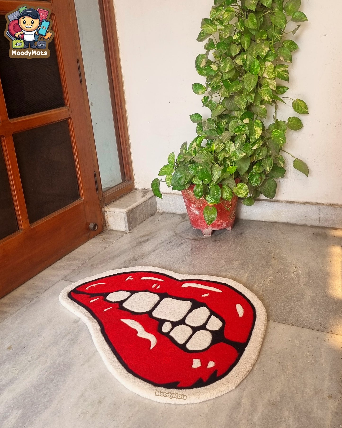 Lips Custom Rug