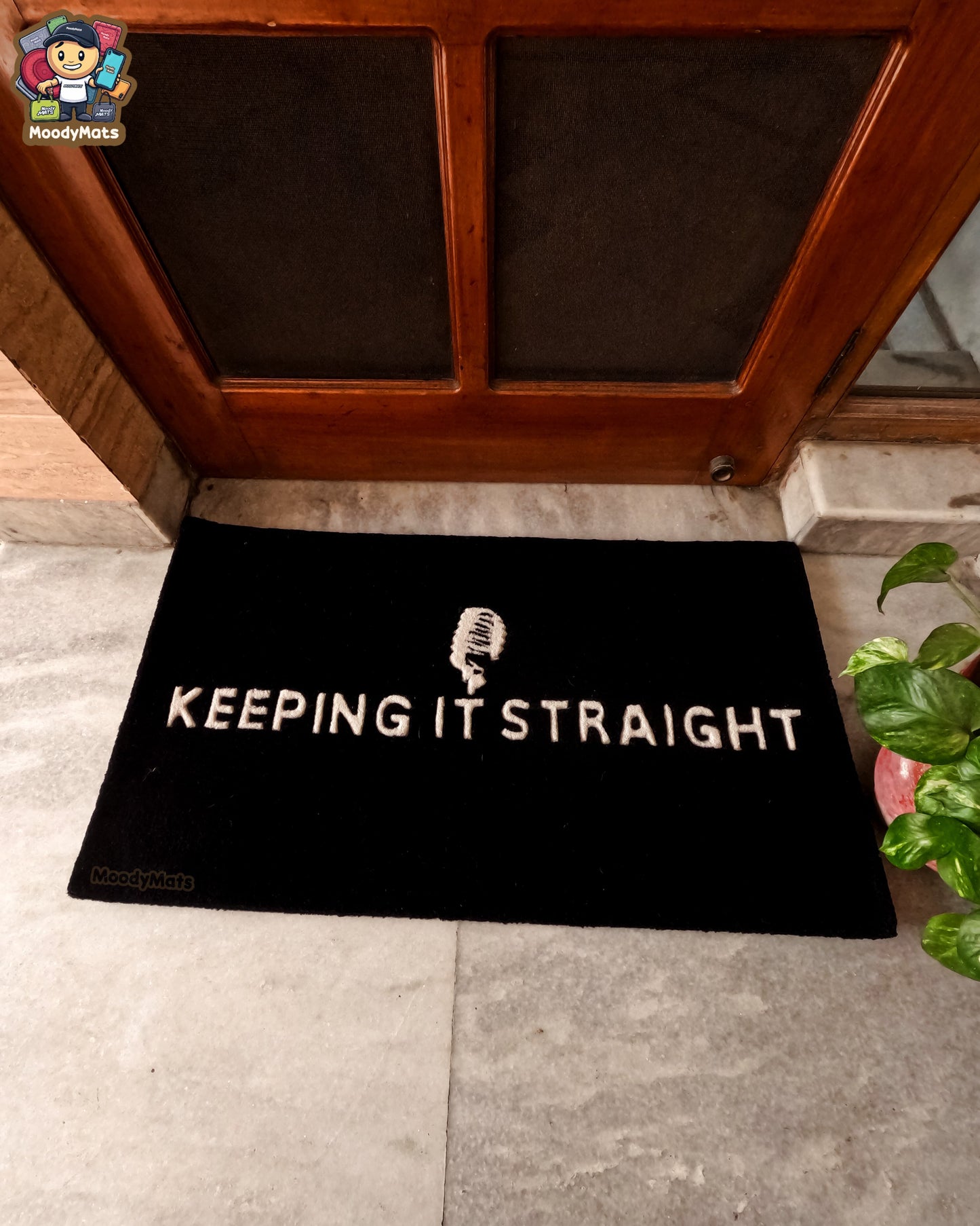 Keeping it Straight Custom Rug