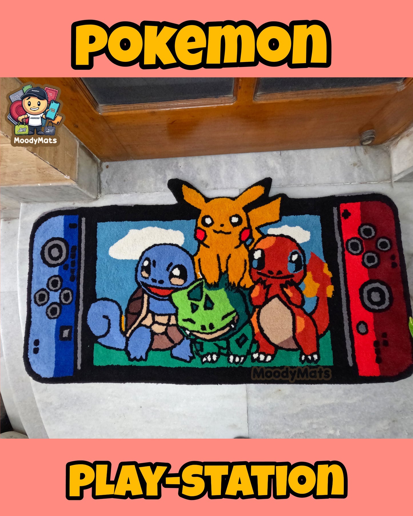 Poké PlayStation Custom Rug