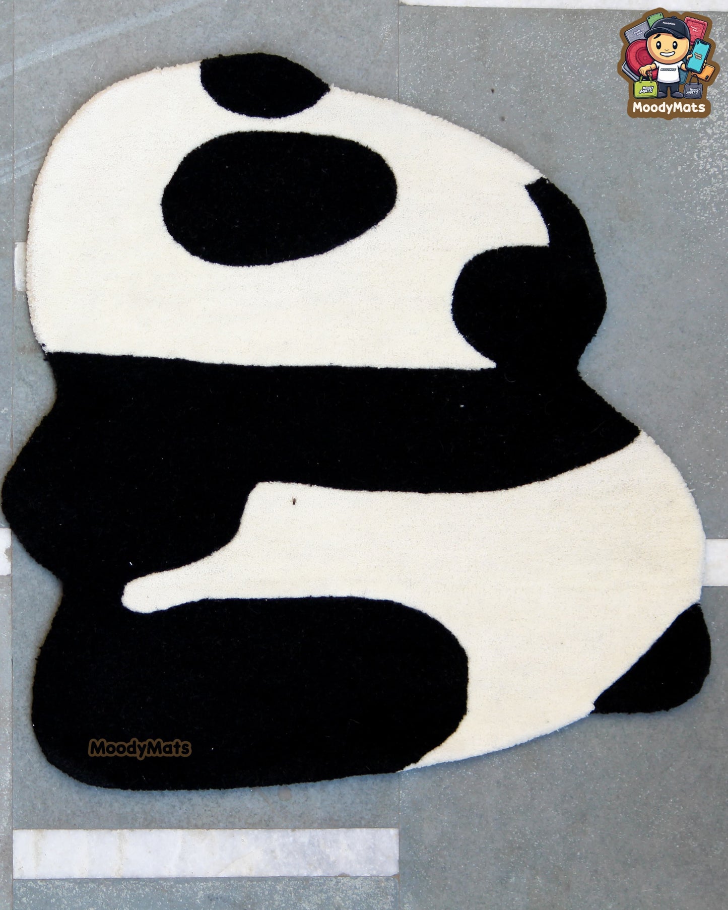 Lazy Panda Custom Rug