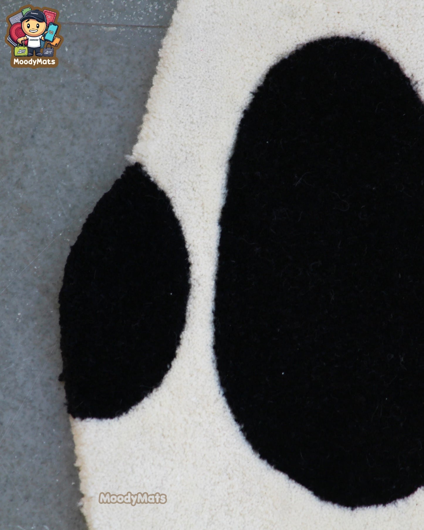 Lazy Panda Custom Rug