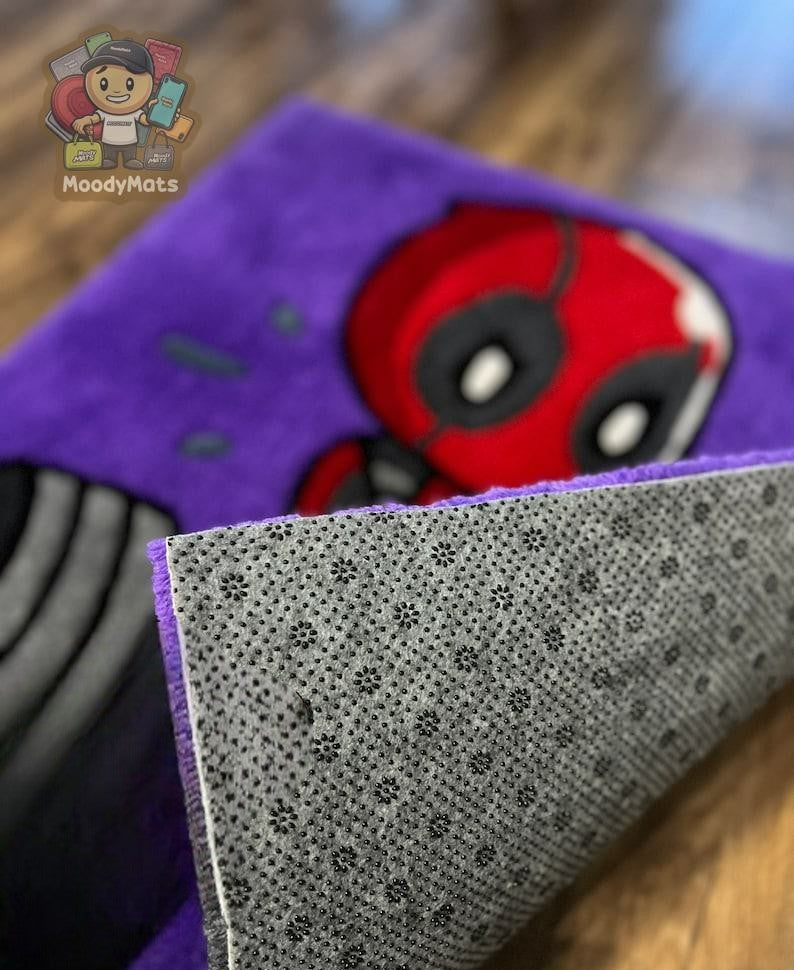 Deadpool Dead-Lift Custom Rug